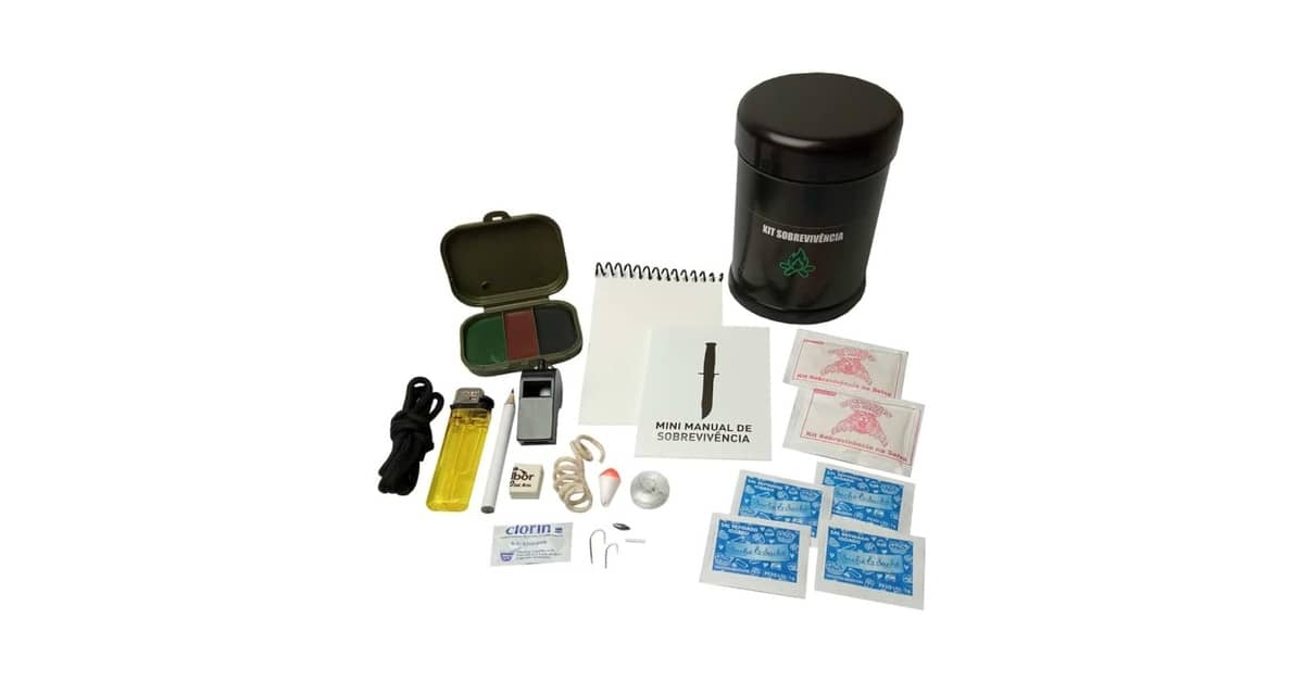 Melhor Kit de Sobrevivência do Mundo: 7 Essenciais para Aventuras