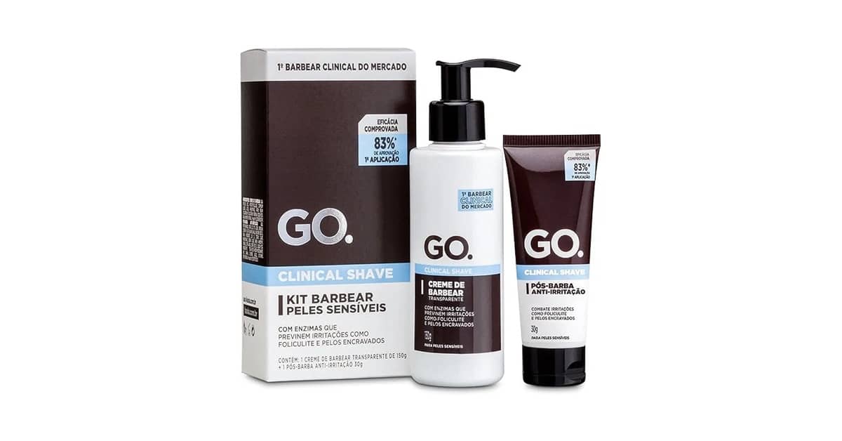 Melhor Kit Pós Barba: Alívio e Cuidado para Pele Sensível