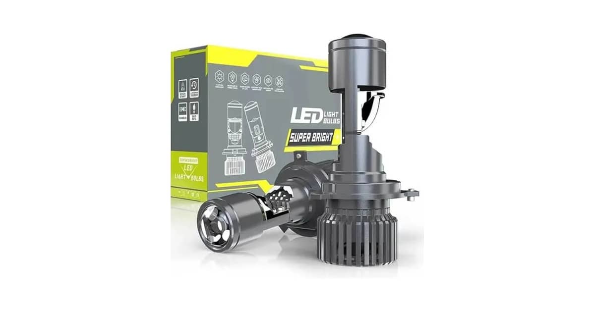 Melhor Lâmpada Projetor H4: Guia Essencial Para Iluminação Automotiva