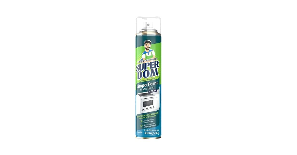 Melhor Limpador de Forno: Remove Gordura Pesada