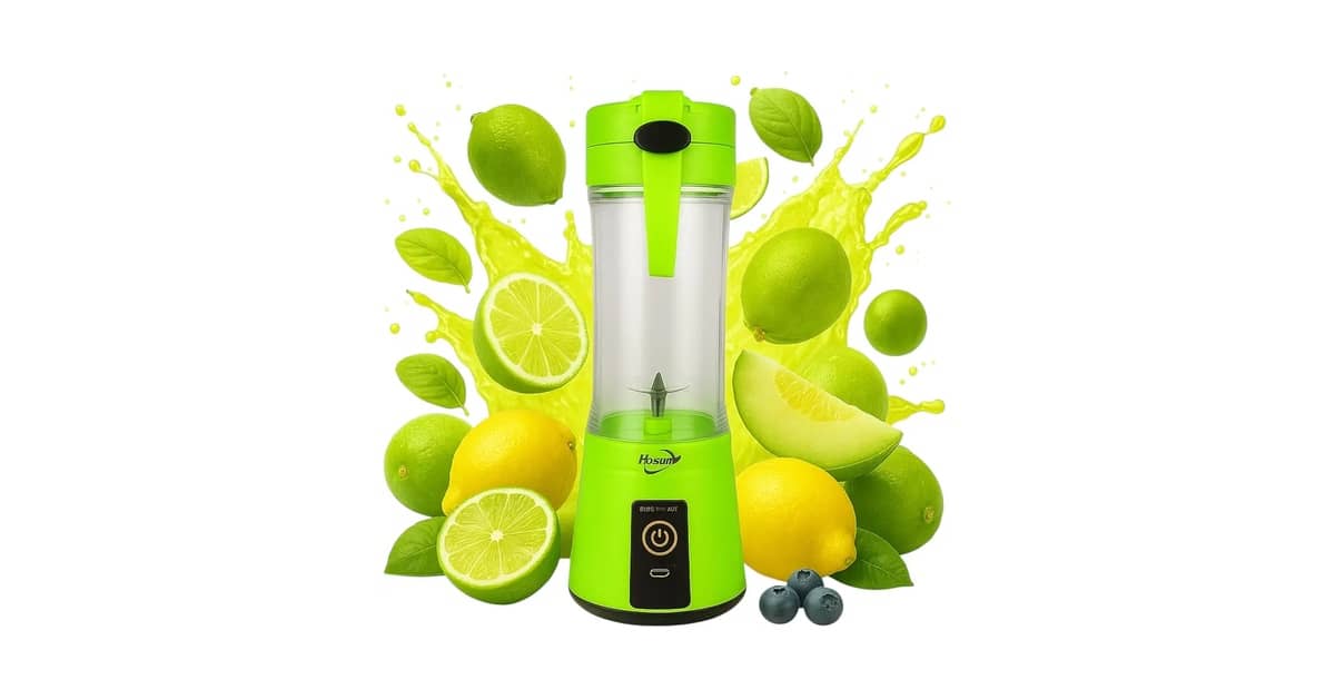 Melhor Liquidificador para Suco Verde: 7 Modelos Portáteis e Potentes
