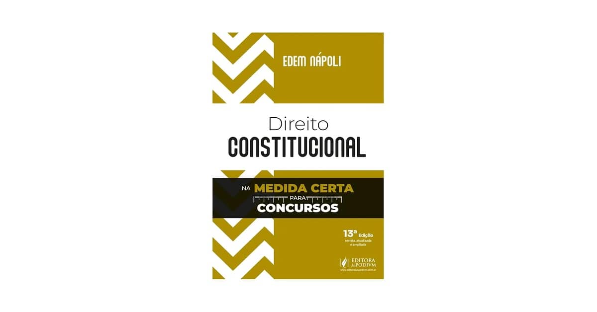Melhor Livro de Direito Constitucional: Guia Essencial Concursos
