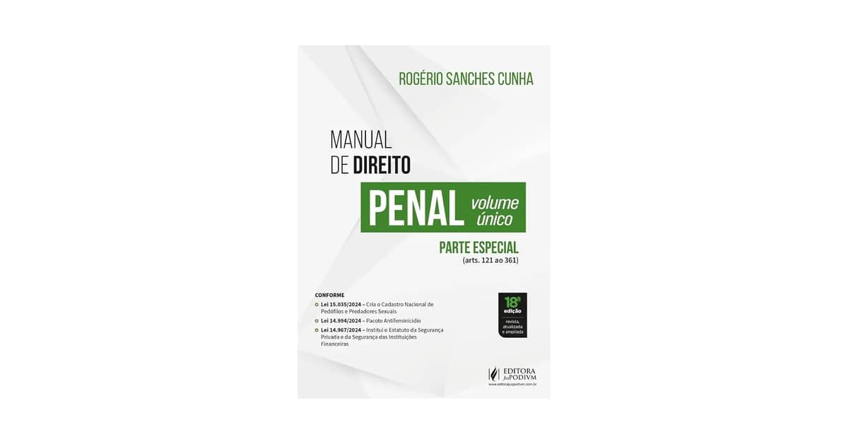 Melhor Livro de Direito Penal Parte Especial: Guia Definitivo