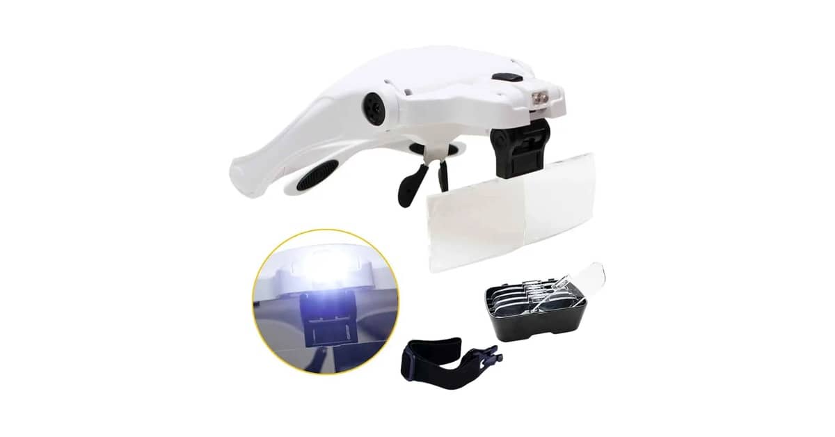 Melhor Lupa de Cabeça: 7 Modelos com LEDs e Lentes