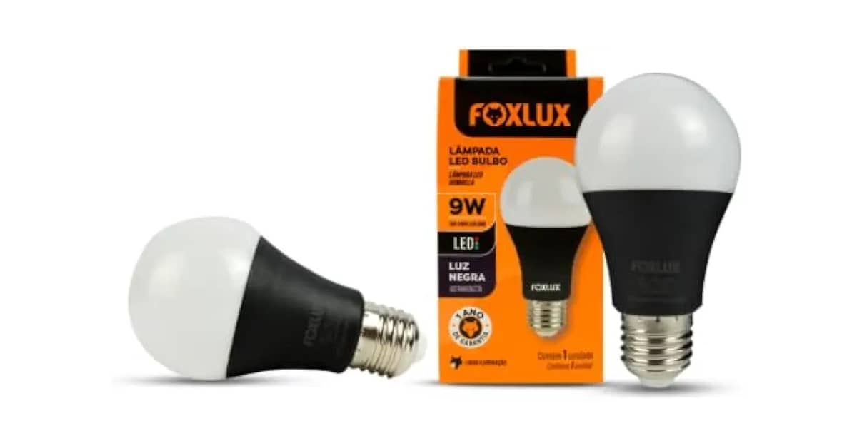 Melhor Luz Negra: 10 Modelos para Efeitos e Testes