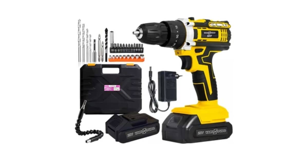 Melhor Marca de Furadeira e Parafusadeira sem Fio: Potência e Praticidade!