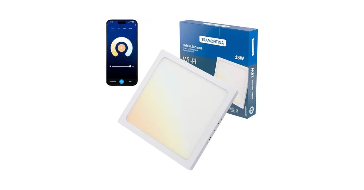 Melhor Marca Plafon Sobrepor: 7 Opções de Iluminação Inteligente