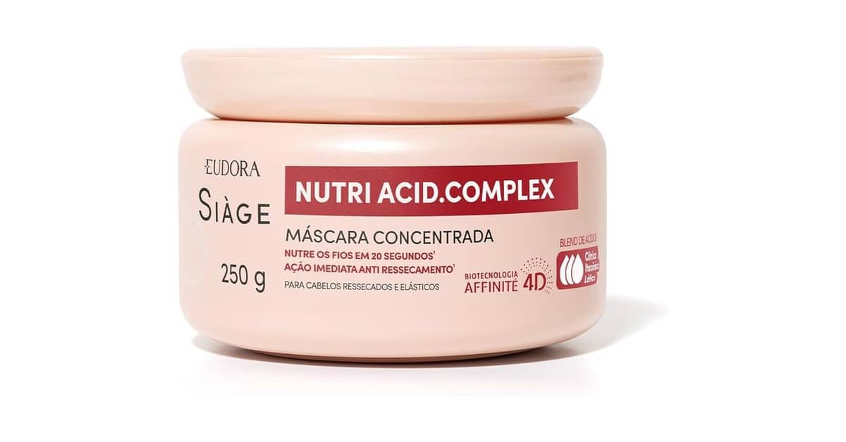 Melhor Máscara de Nutricao Siage: Cabelos Radiantes