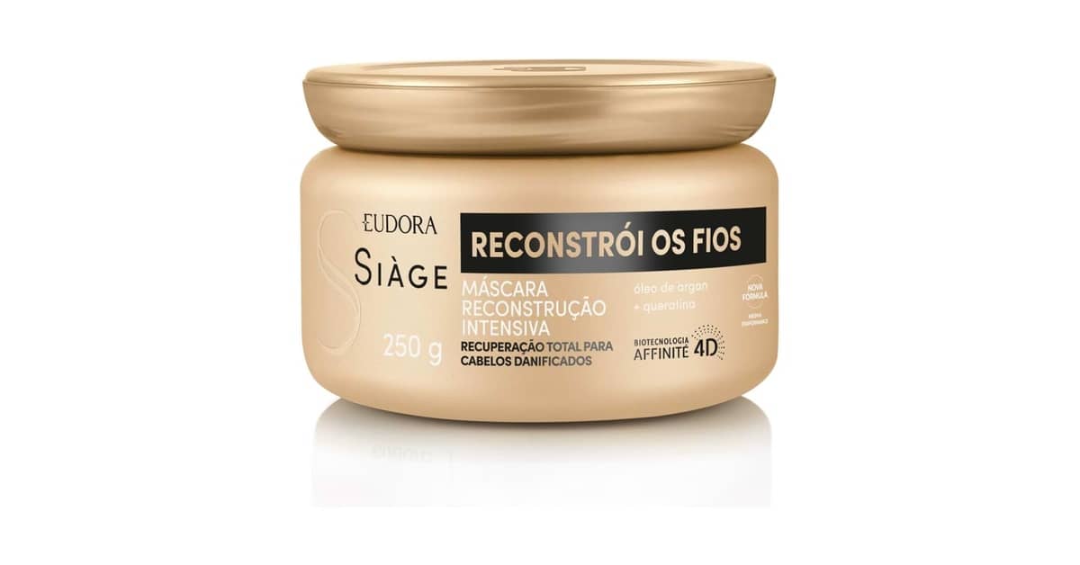 Melhor Máscara de Reconstrução Eudora: Cabelos Fortes!