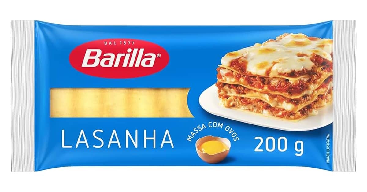 Melhor Massa de Lasanha Pré Cozida: 4 Opções Rápidas