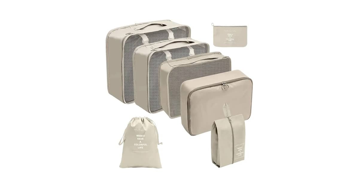 Melhor Material de Mala de Viagem: 7 Kits Organizadores Essenciais