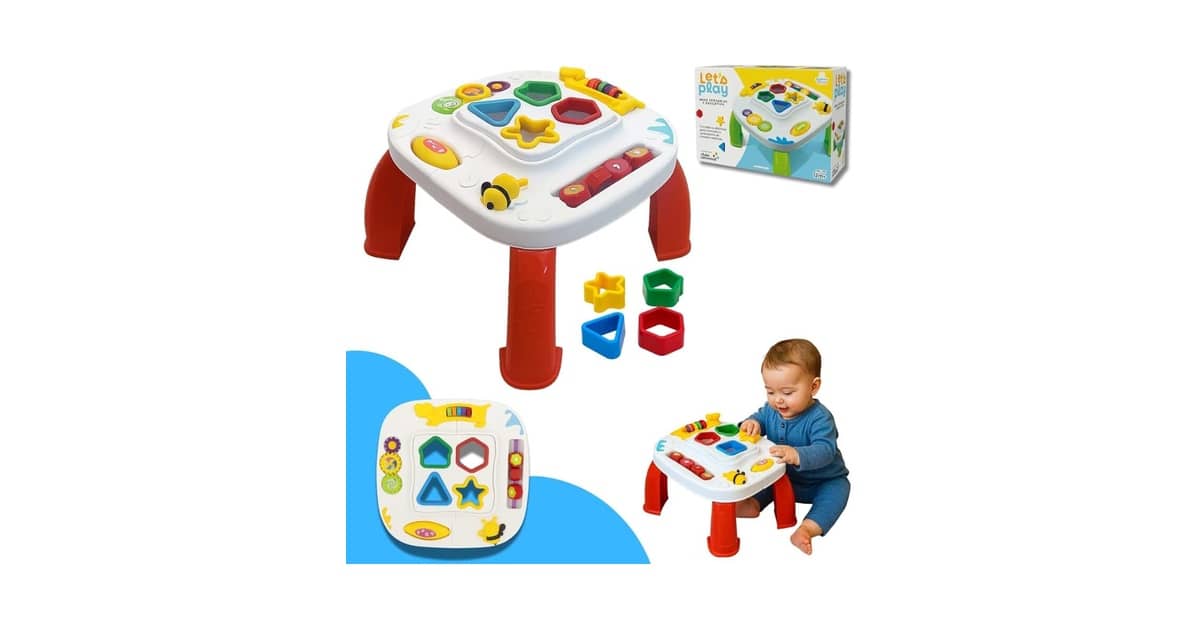 Melhor Mesa de Atividade para Bebê: 10 Opções Lúdicas