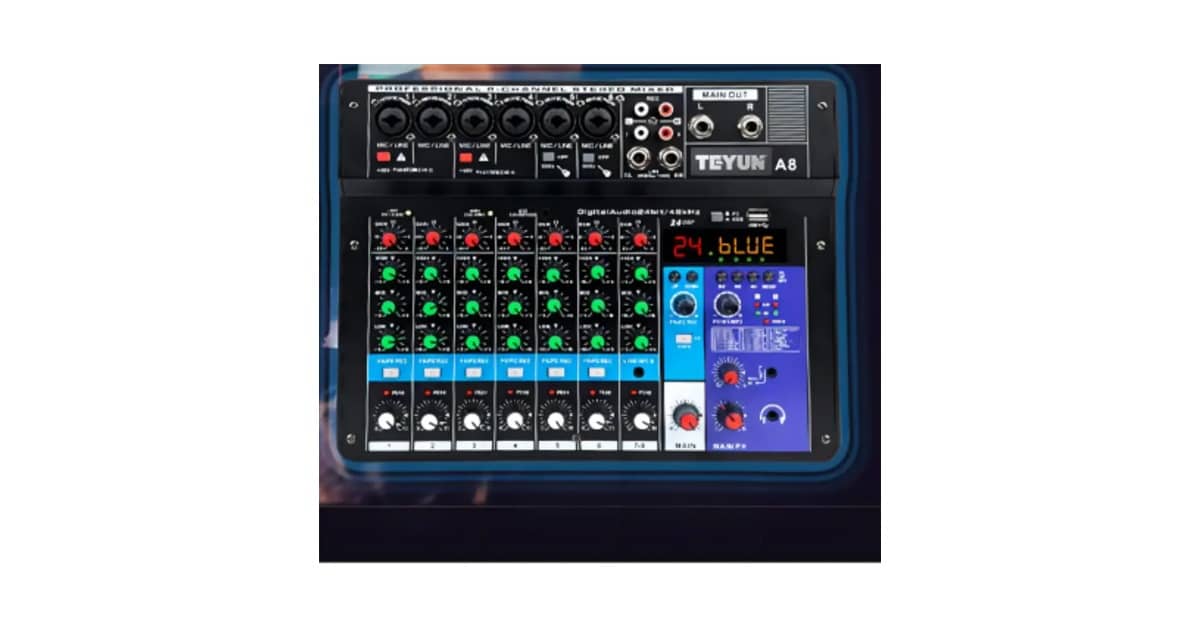 Melhor Mesa de Som 6 Canais: Guia de Escolha Essencial