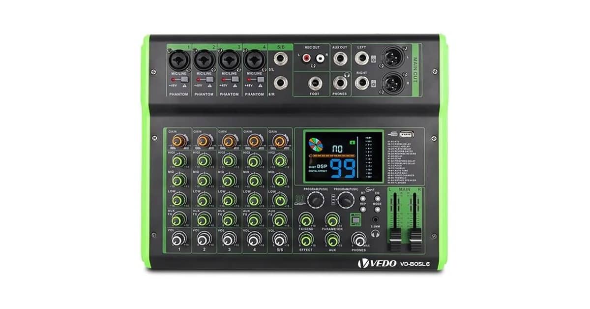 Melhor Mesa de Som para Karaoke: 7 Opções com Bluetooth e USB