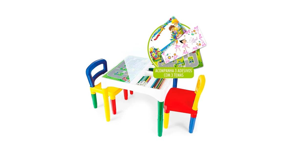 Melhor Mesa Infantil: 10 Modelos para Estimular o Aprendizado