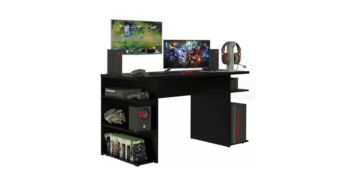 Melhor Mesa para Setup Gamer: 7 Modelos Confortáveis