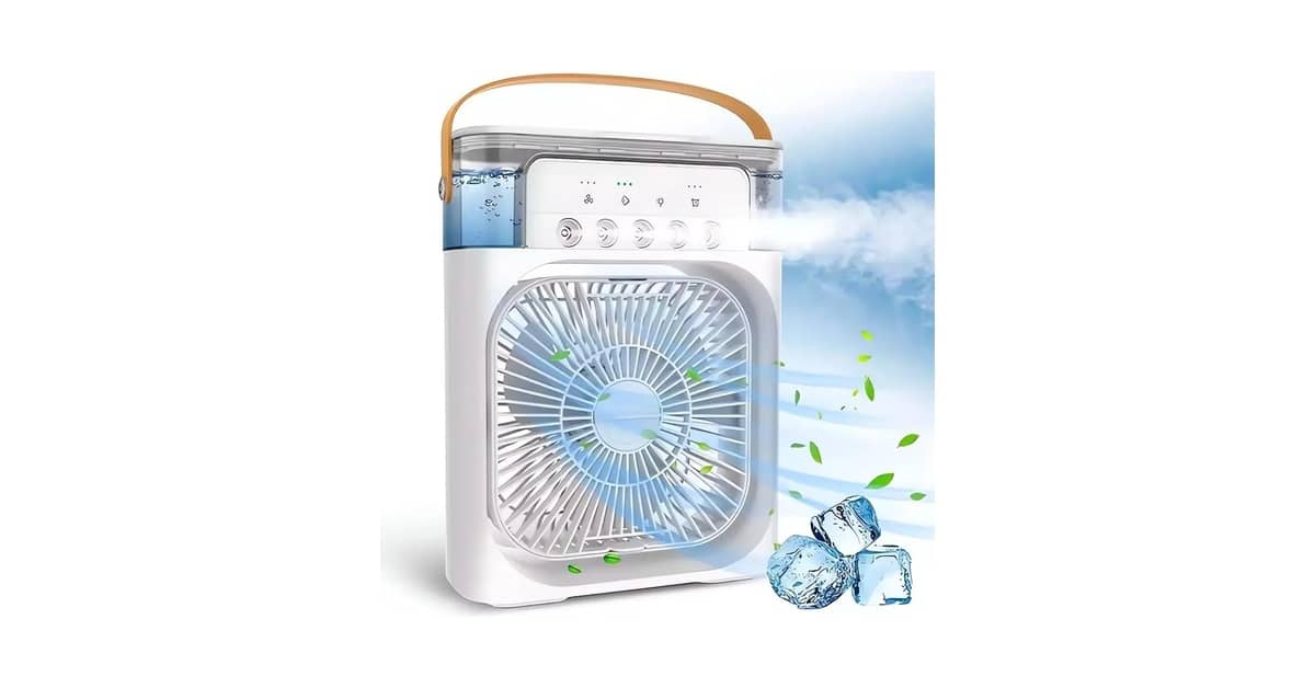 Melhor Mini Climatizador: Potência e Portabilidade em 3 Velocidades