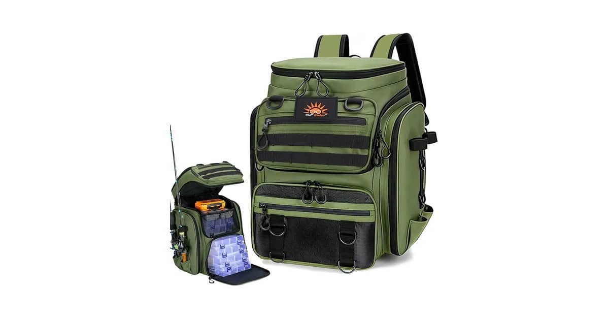 Melhor Mochila de Pesca: 10 Modelos com Suporte