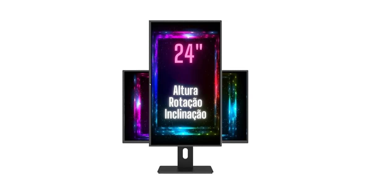 Melhor Monitor Vertical: 8 Modelos com Ajuste Pivot