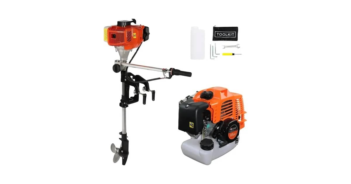 Melhor Motor de Popa para Caiaque: 3HP Potentes p/ sua Aventura