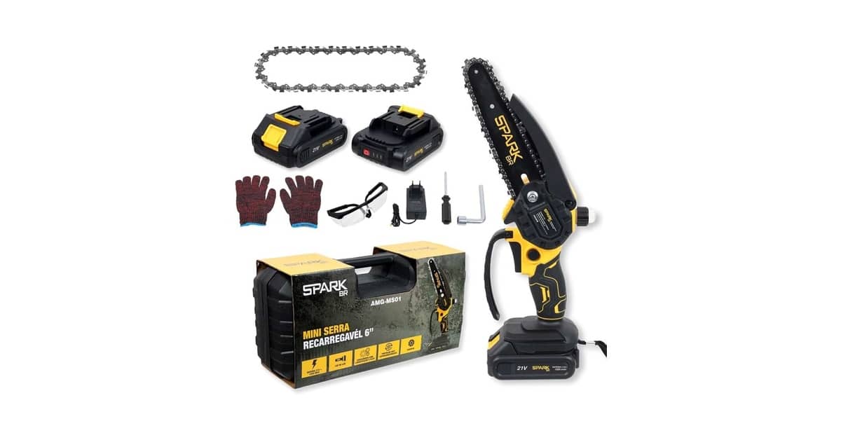 Melhor Motosserra Elétrica: Potência e Portabilidade