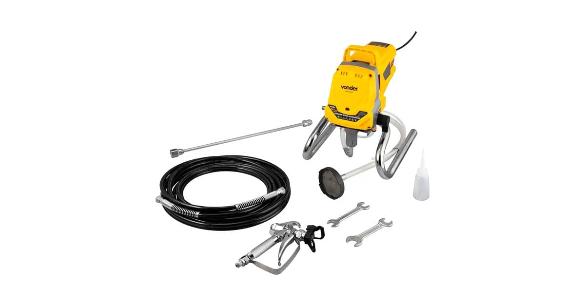 Melhor Opção de Máquina de Pintura Airless: 10 Modelos