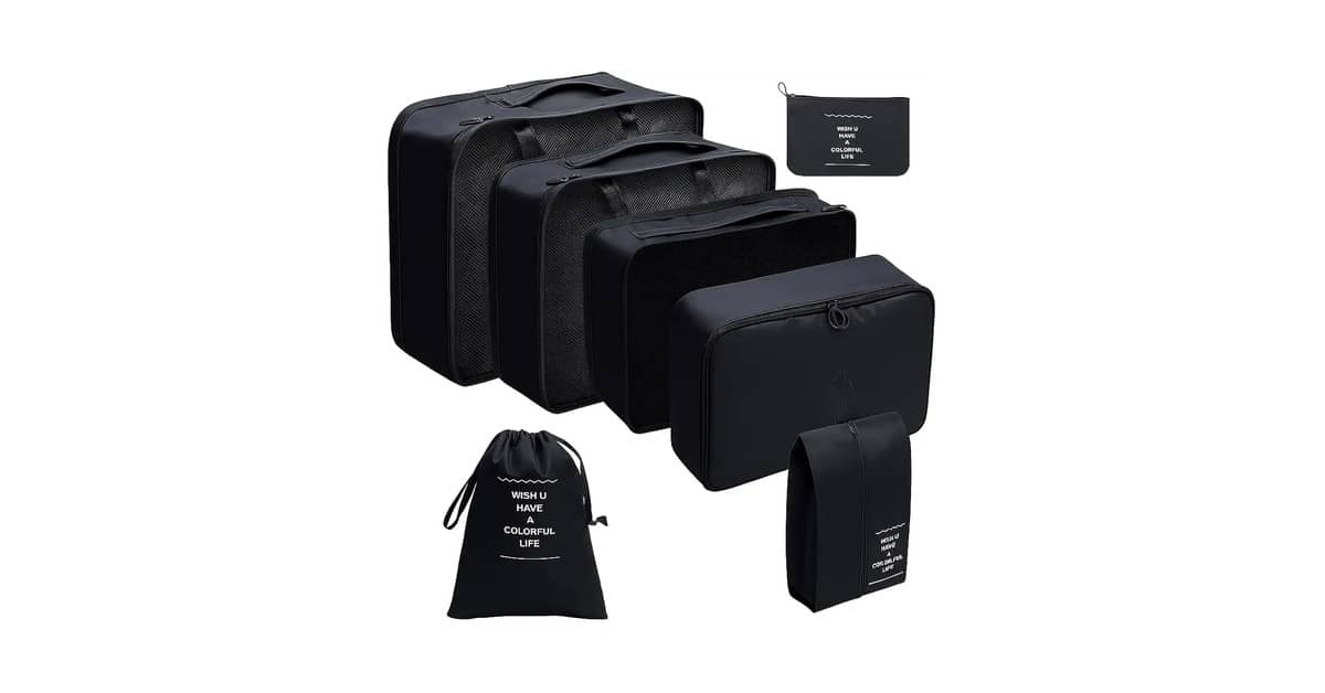Melhor Organizador de Mala: 10 Kits para Viagem