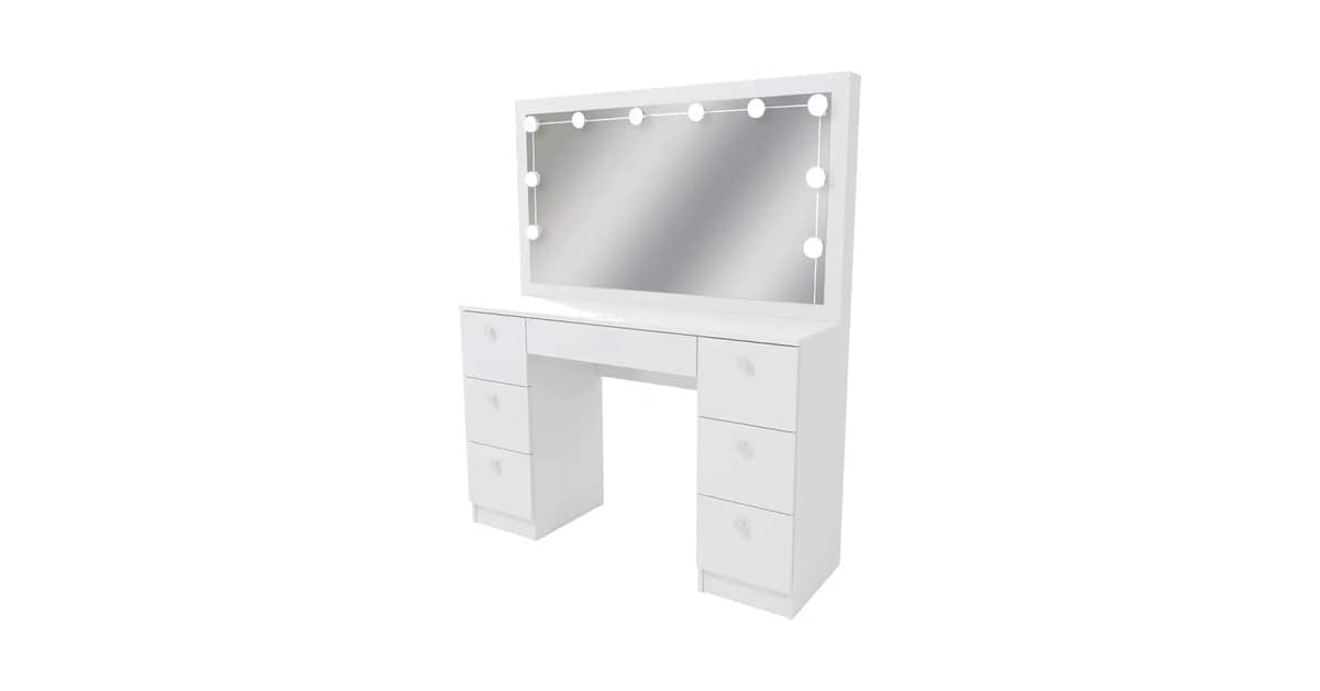 Melhor Penteadeira Camarim: 5 Modelos com Iluminação LED Perfeita