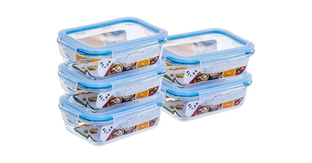 Melhor Pote de Vidro Retangular: 10 Opções de Alta Vedação