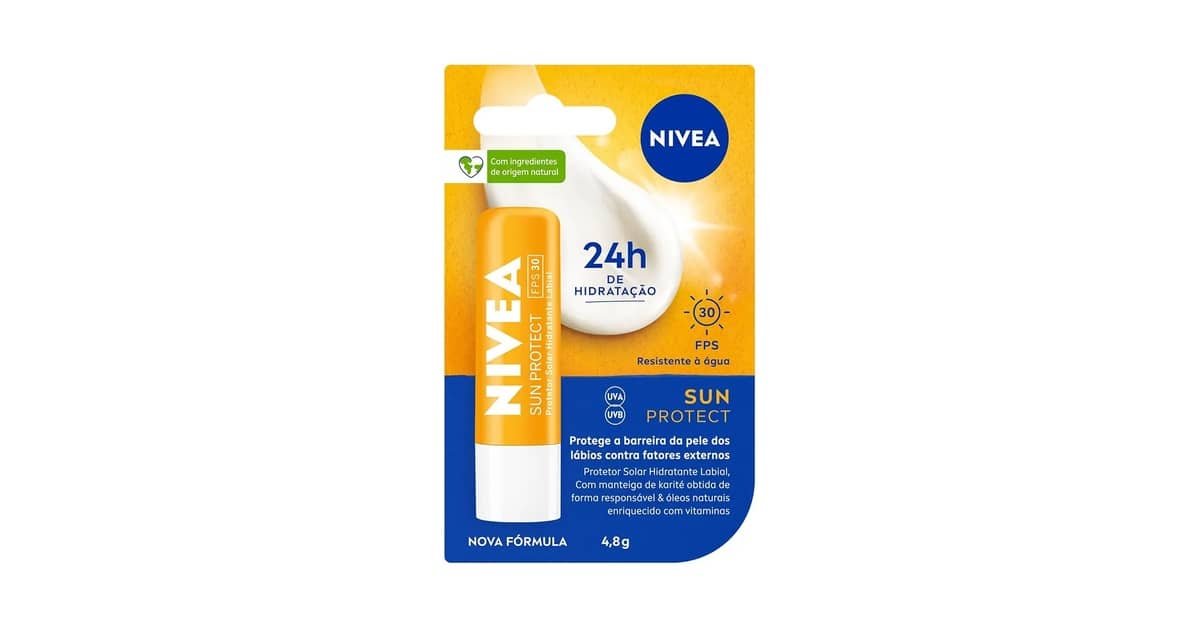 Melhor Protetor Solar Labial: Proteção FPS 30+ Essencial