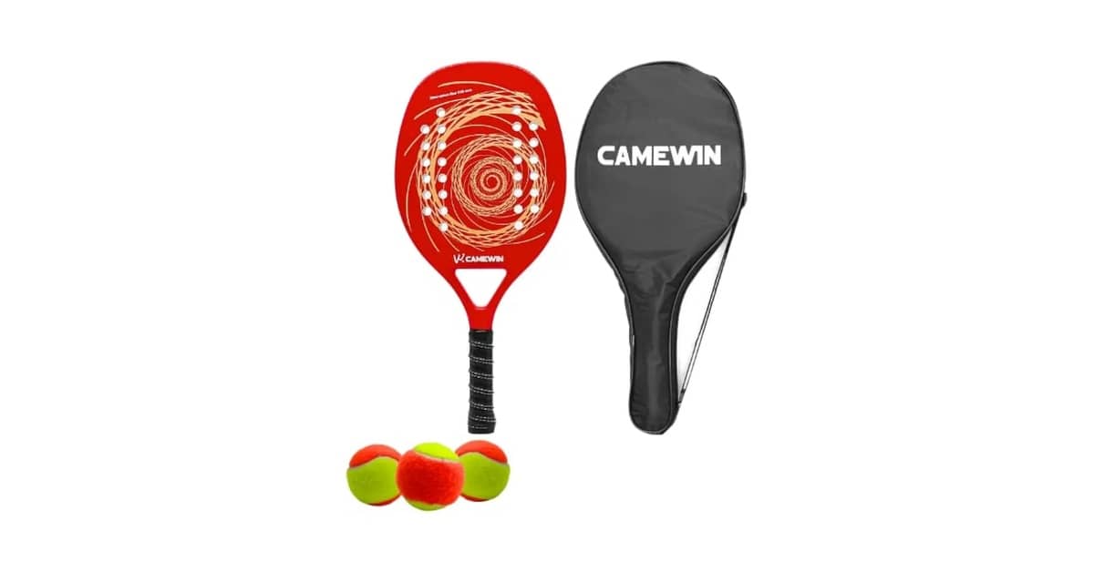 Melhor Raquete de Beach Tennis iniciante: Conforto e Controle