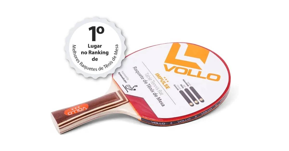 Melhor Raquete de Tênis de Mesa Custo Benefício: 7 Opções Aprovadas