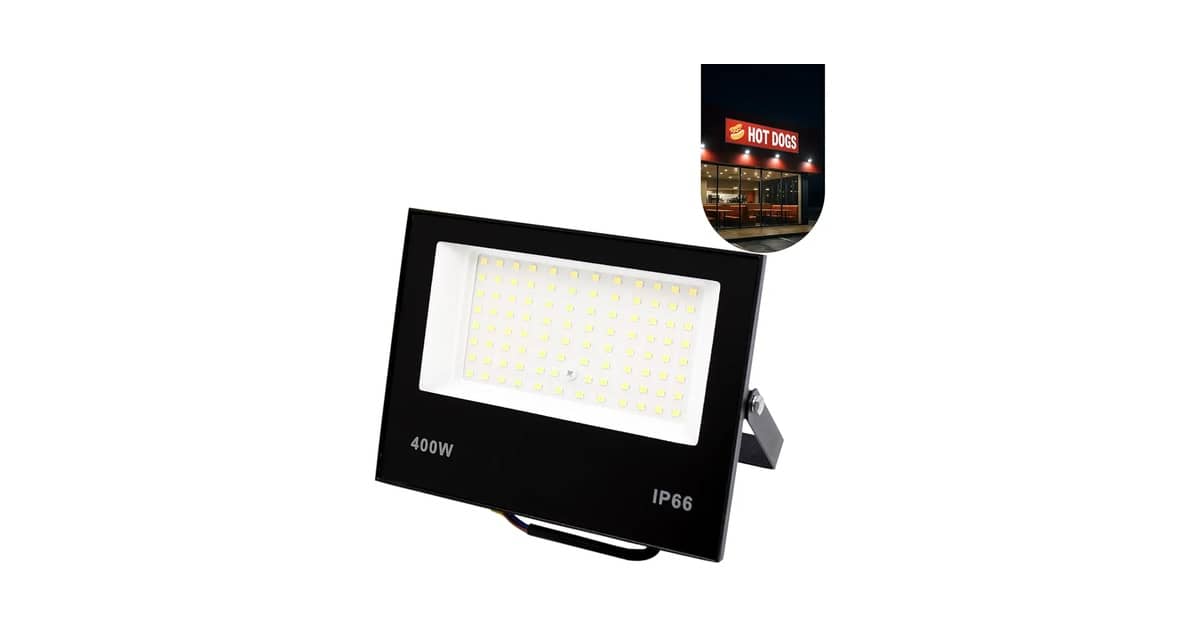 Melhor Refletor Led 400W: Potência e Durabilidade