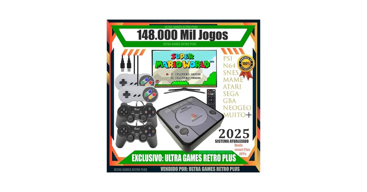 Melhor Retro Game Box: Diversão e Nostalgia Garantida!