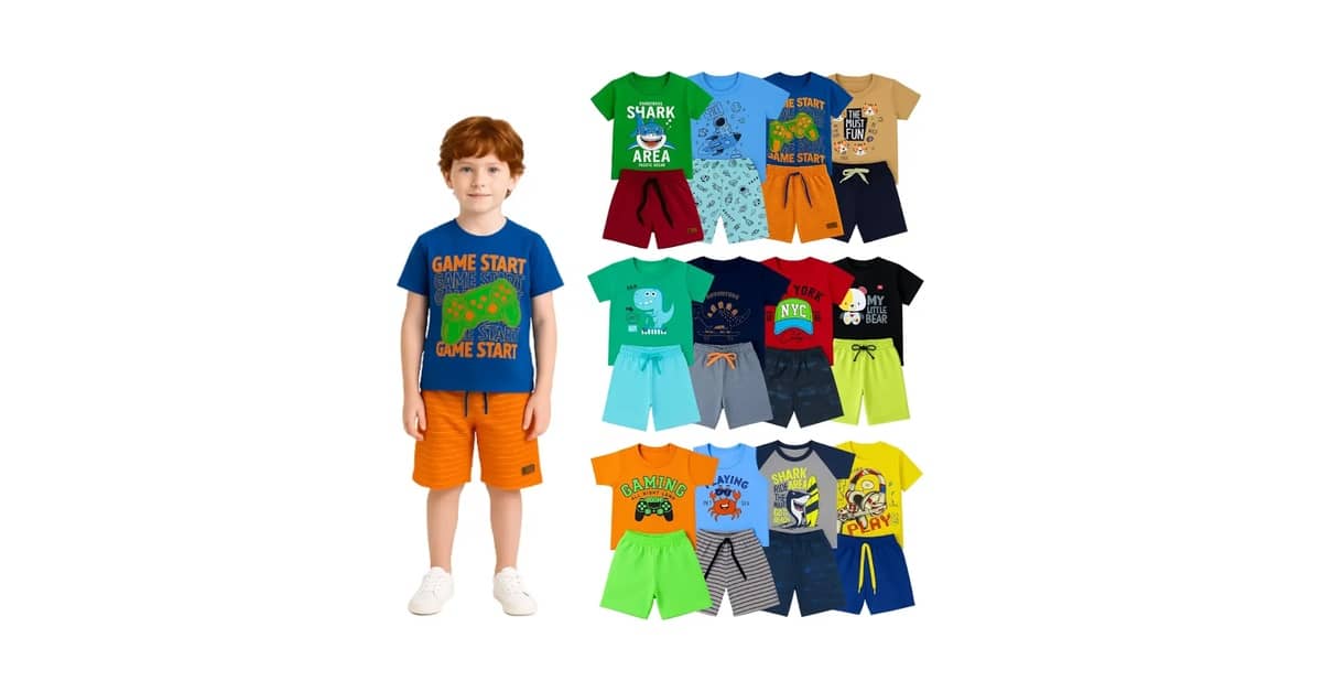 Melhor Roupa Infantil: Looks Confortáveis Para Meninos e Meninas