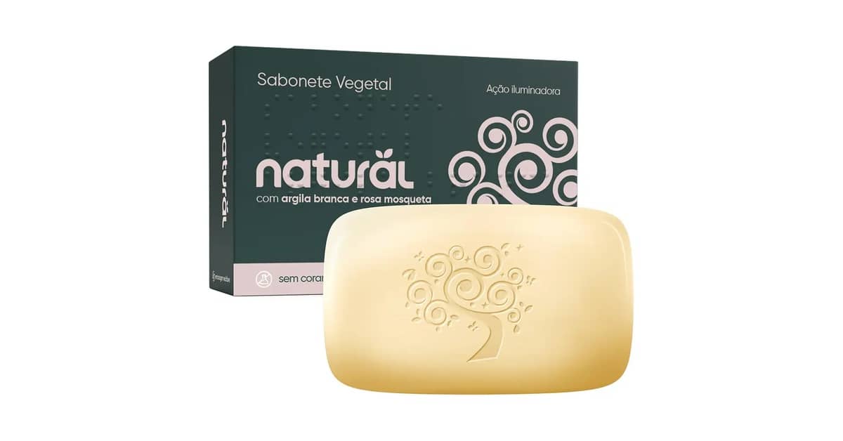 Melhor Sabonete de Argila Branca: Clareador e Revitalizante