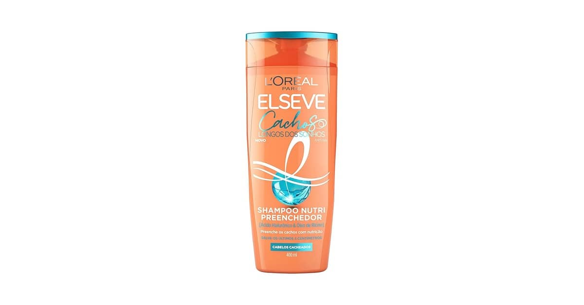Melhor Shampoo da Elseve para Cabelo Cacheado: Cachos Definidos!