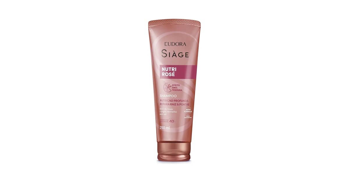 Melhor Shampoo de Nutrição Eudora: Cabelos Radiantes