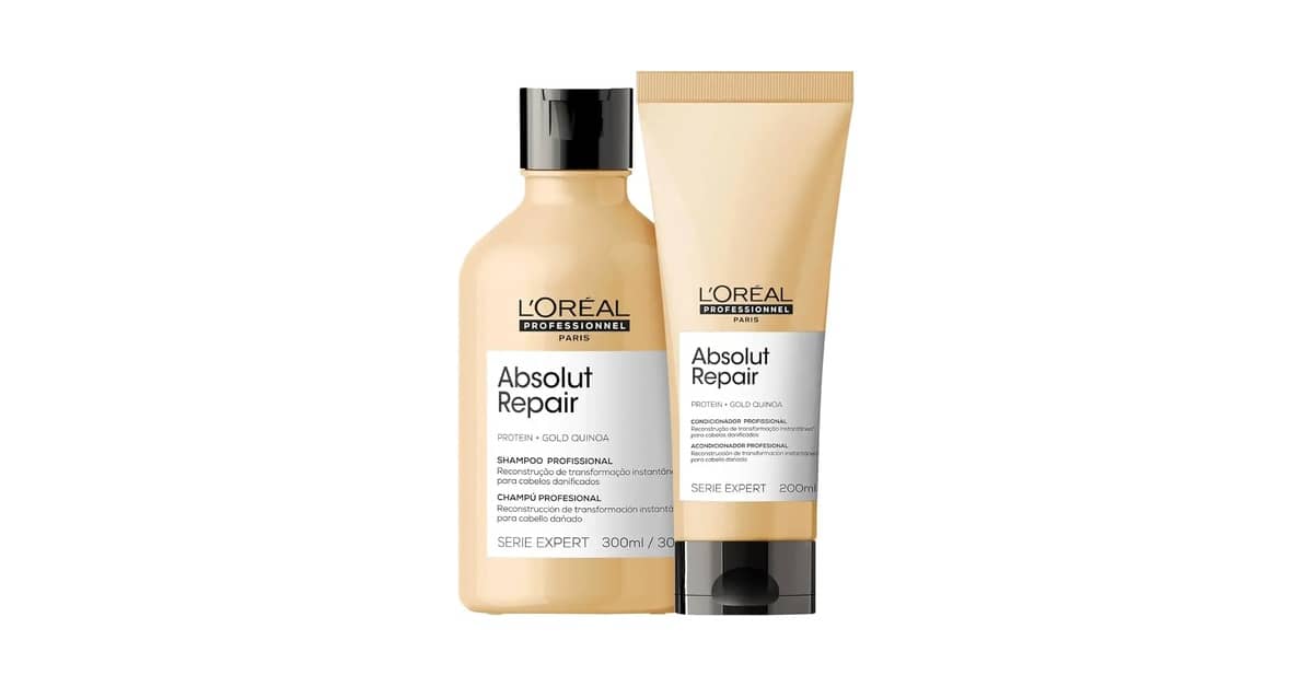 Melhor Shampoo e Condicionador Loreal: Reparação Profunda