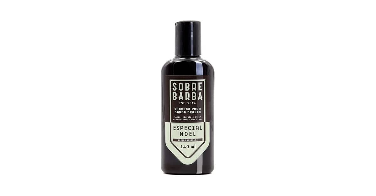 Melhor Shampoo para Barba Branca: Cuidado e Vitalidade