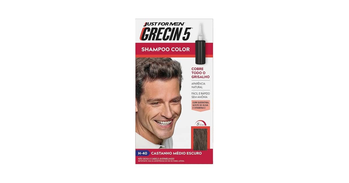 Melhor Shampoo Tonalizante para Homens: Redução Gradual dos Grisalhos