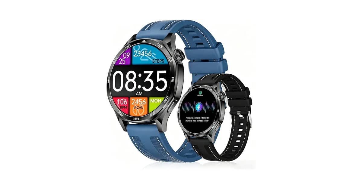 Melhor Smartwatch Redondo Masculino: Chamadas e Esportes