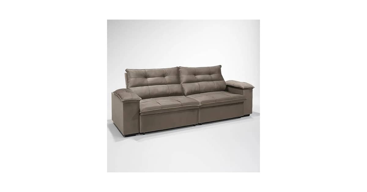 Melhor Sofá Retrátil 4 Lugares: Conforto e Versatilidade