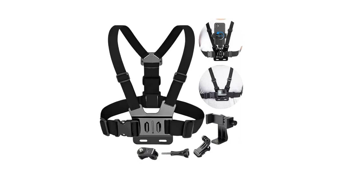 Melhor Suporte de Peito para GoPro e Câmeras de Ação: 10 Opções de Alta Estabilidade