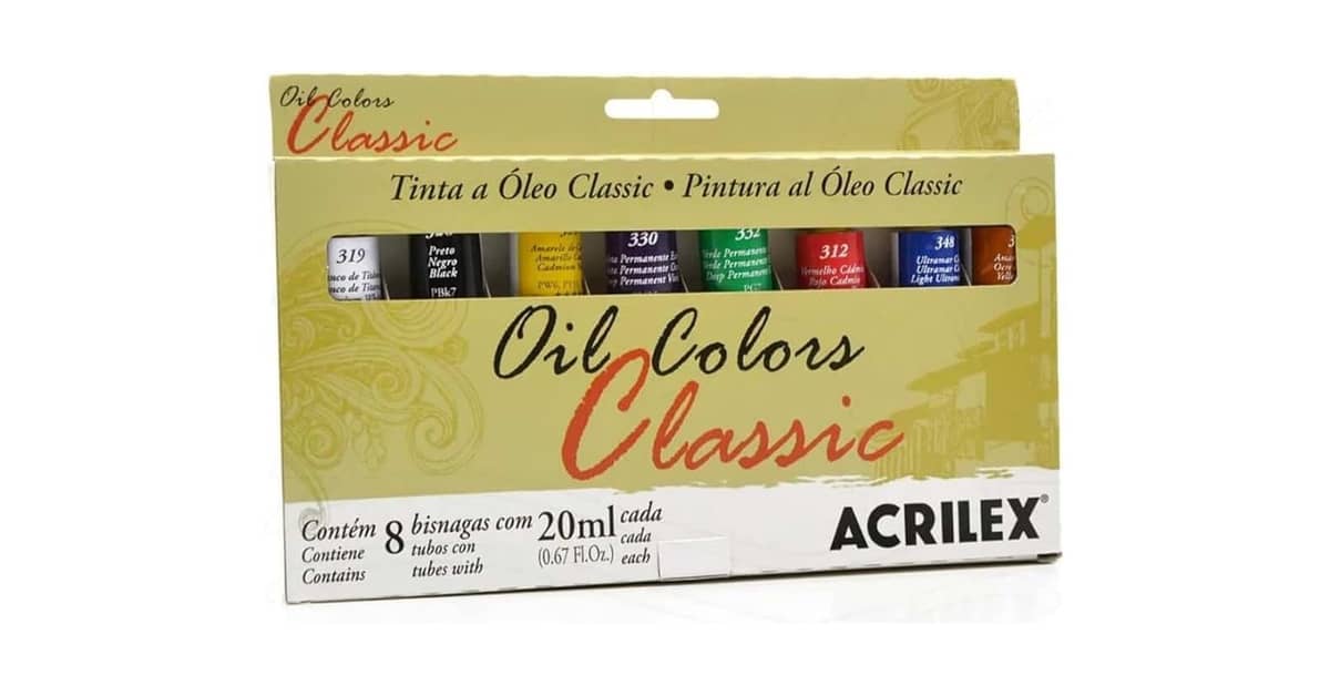 Melhor Tinta a Óleo para Tela: Cores Vibrantes e Durabilidade