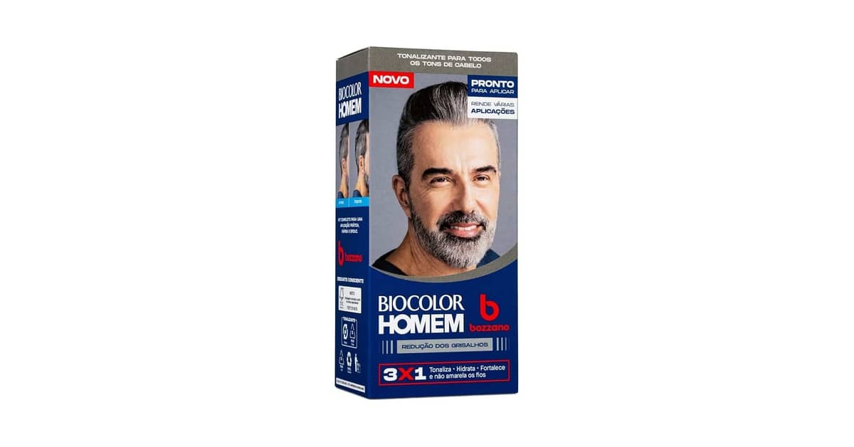 Melhor Tinta para Cabelo Grisalho Masculino: Acabe com os Fios Brancos!