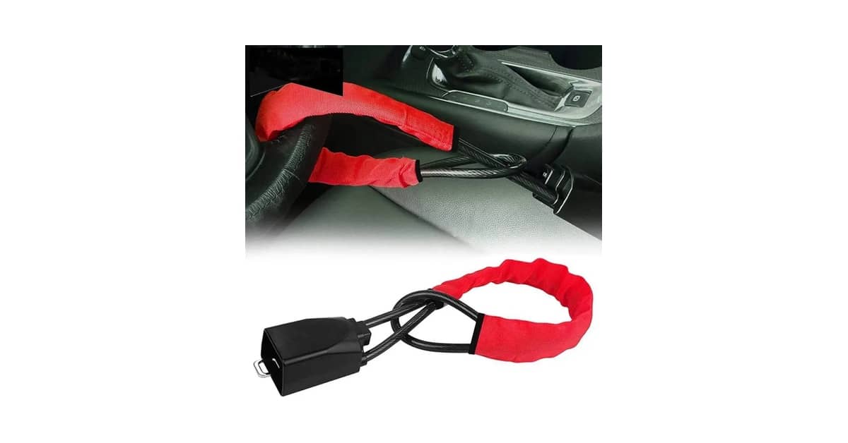 Melhor Trava Antifurto para Volante: 10 Modelos Robustos