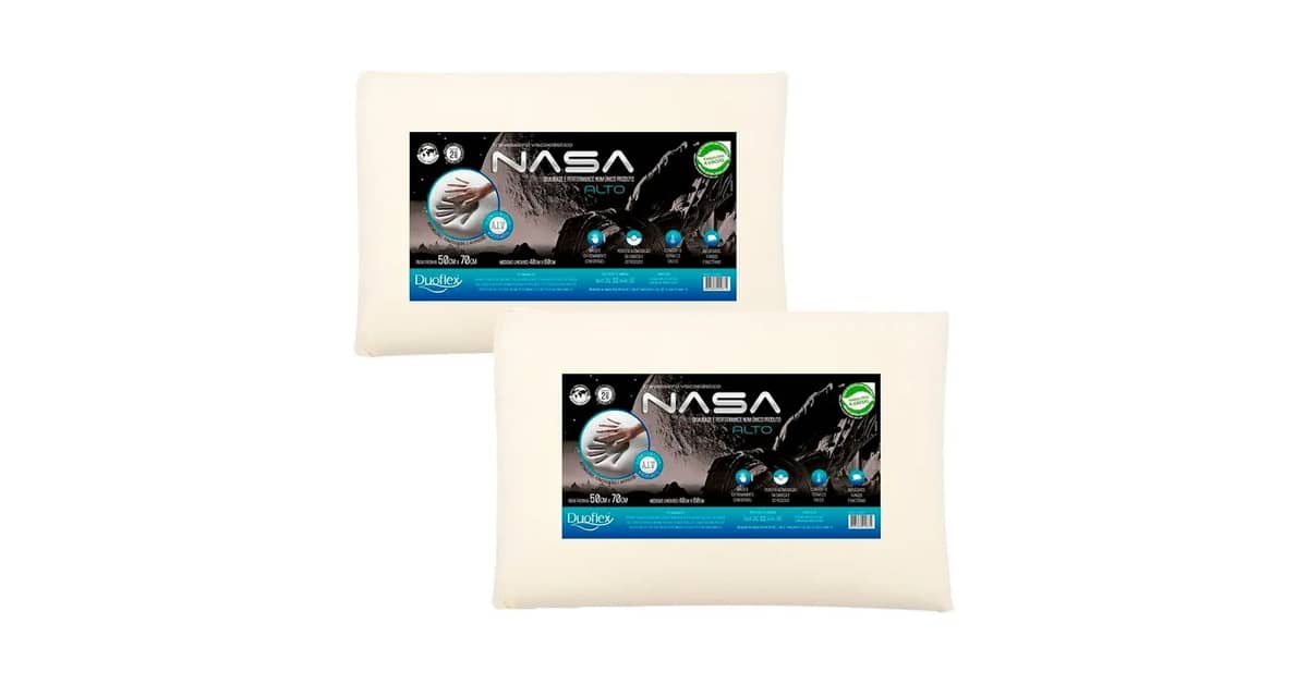 Melhor Travesseiro Nasa Duoflex: Conforto e Suporte