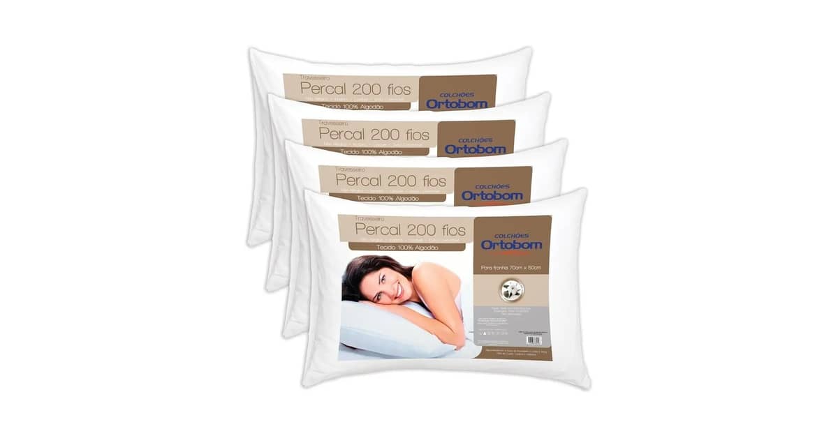 Melhor Travesseiro Ortobom: 8 Modelos de Alta Performance