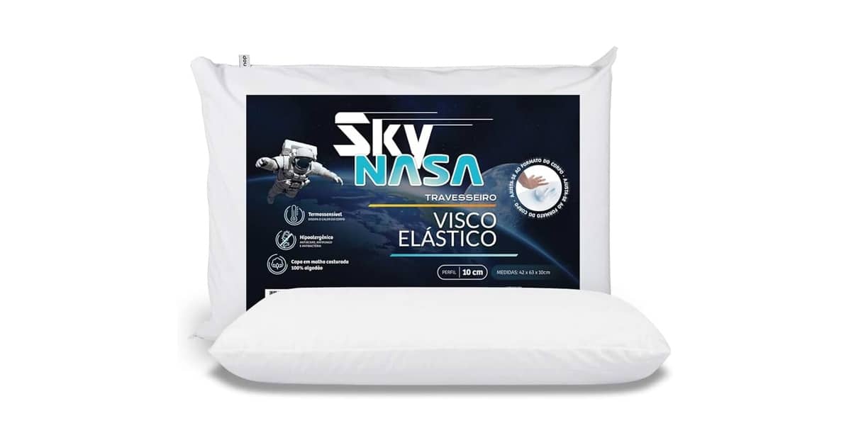 Melhor Travesseiro Viscoelástico: Conforto e Suporte para Noites Tranquilas